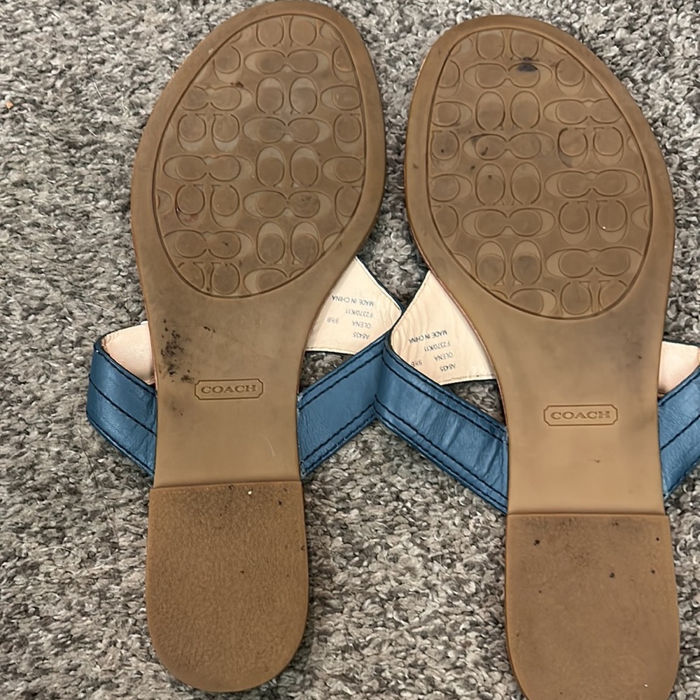Coach Flat Sandals - Picture 4 of 6